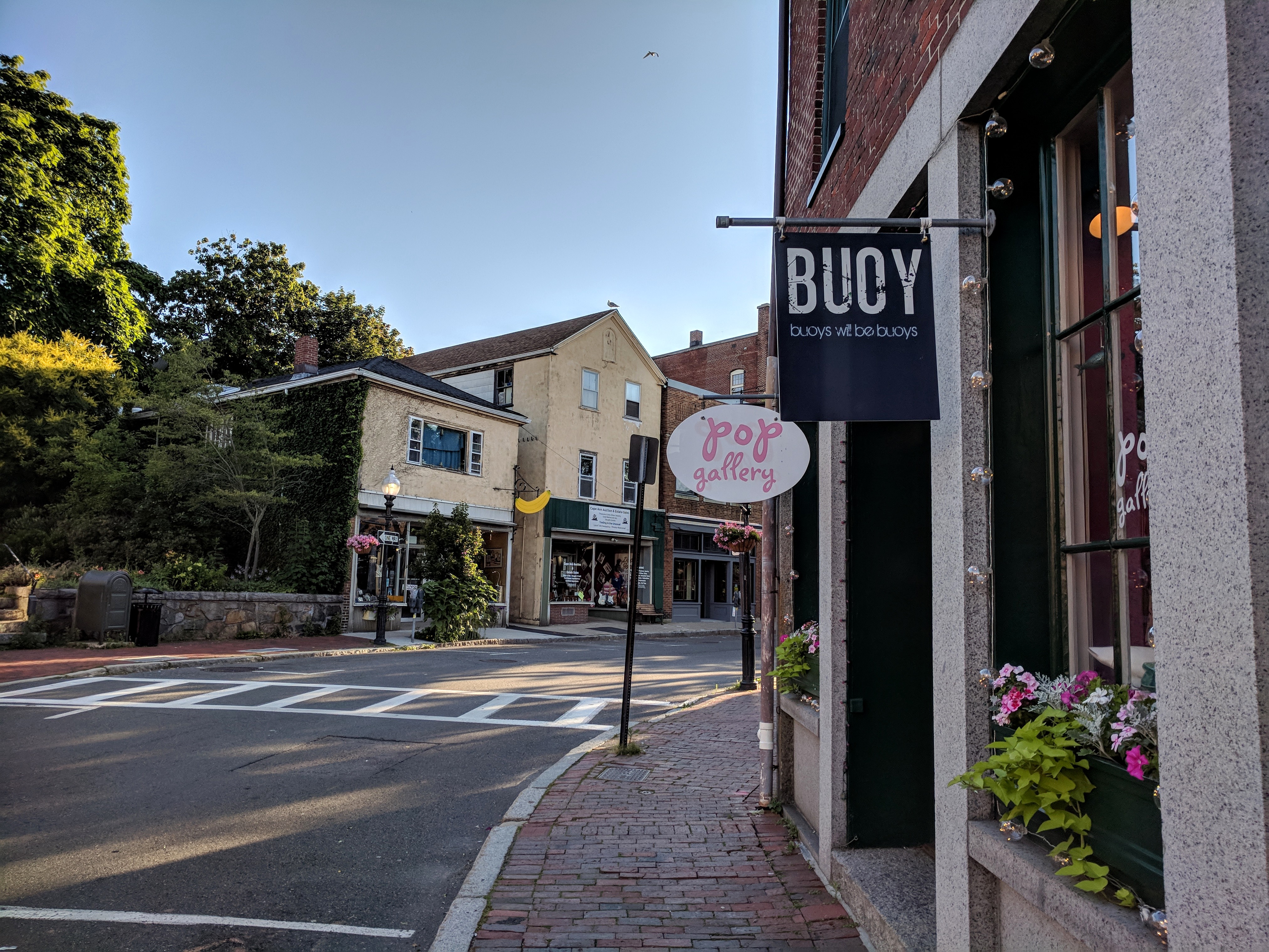 downtown shops Gloucester signs_Pop Gallery, Buoy, Bananas_20180720_©c ryan.jpg