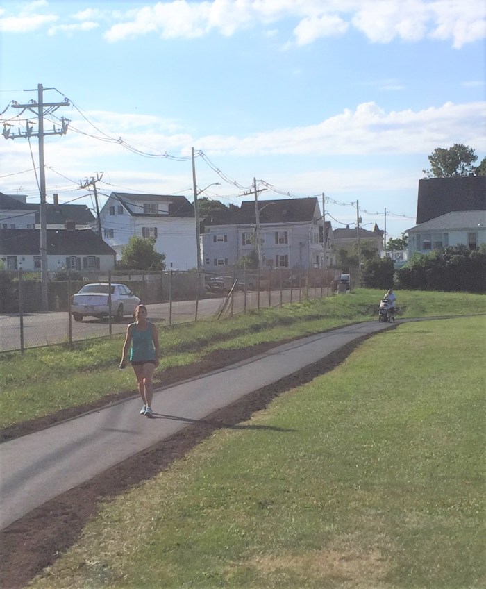 paved path - walkers lighter