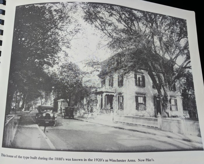 historic photograph Middle Street home before Pikes funeral home Gloucester Mass reproduced in Photographic History of Gloucester Vol 3 published 1978.jpg