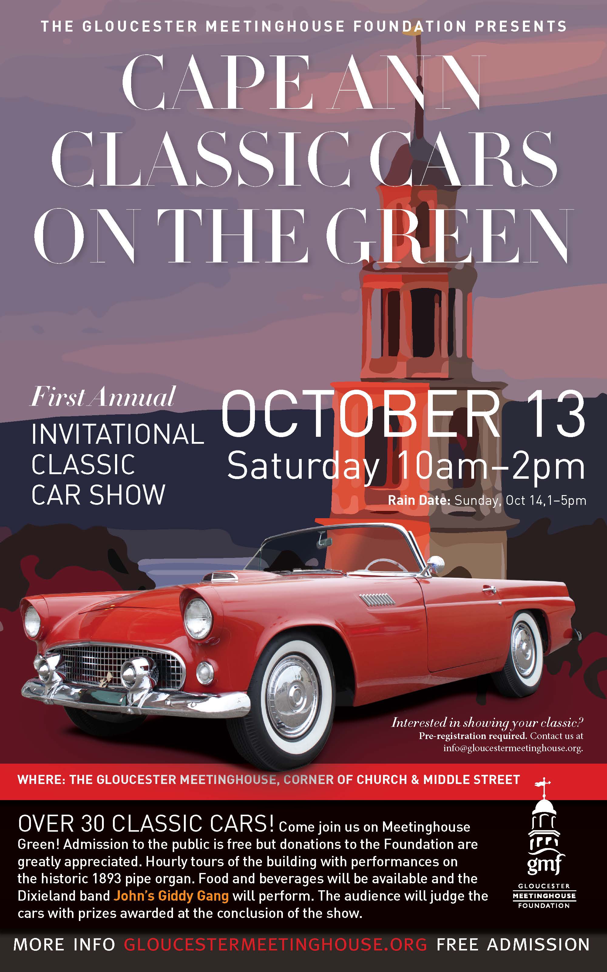 gmf Car Show 2018, FINAL POSTER