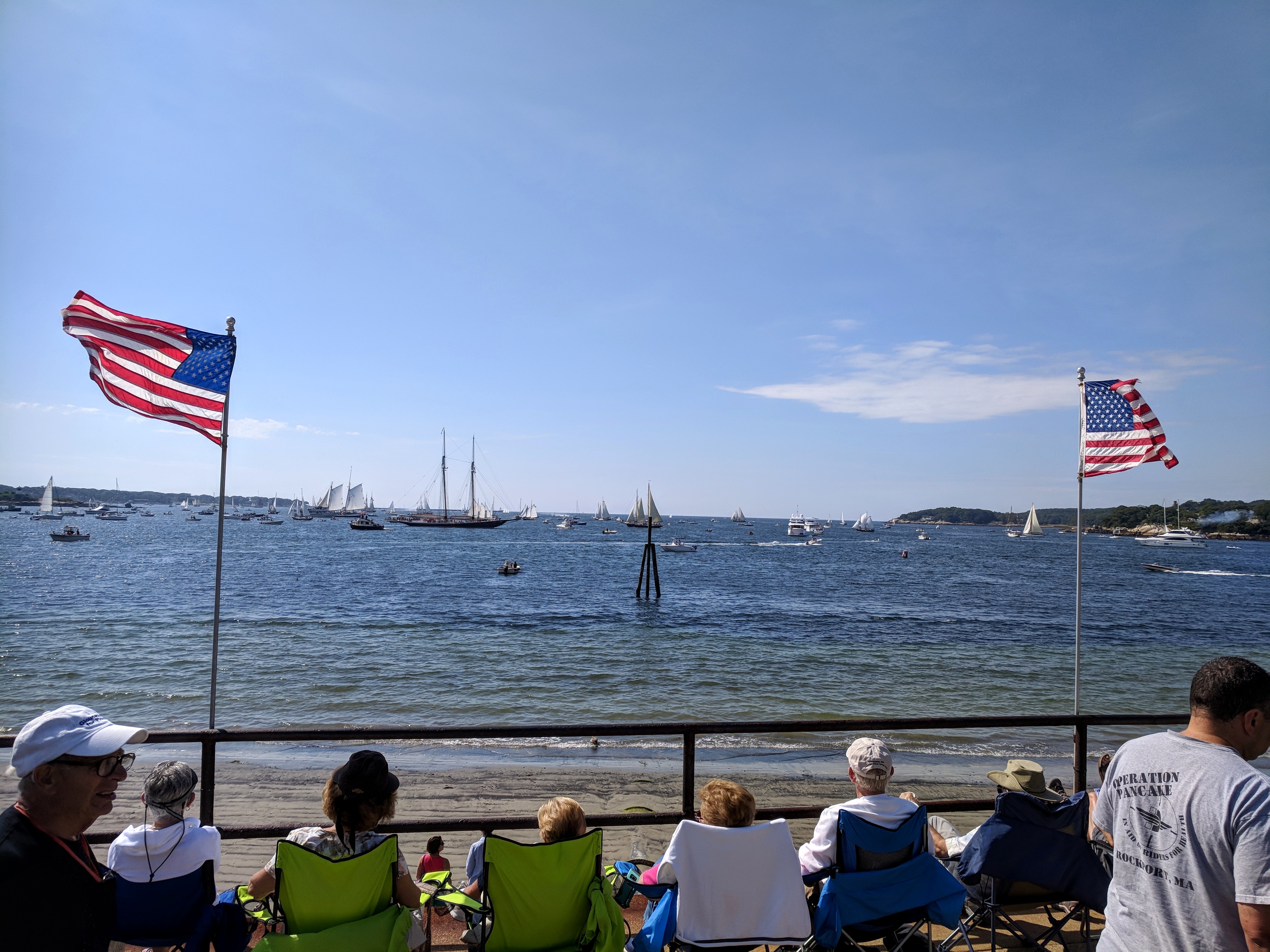 Parade of Sails Schooner Columbia rebuilt 2014 returns for Schooner Festival 2018_low tide ©c ryan.jpg