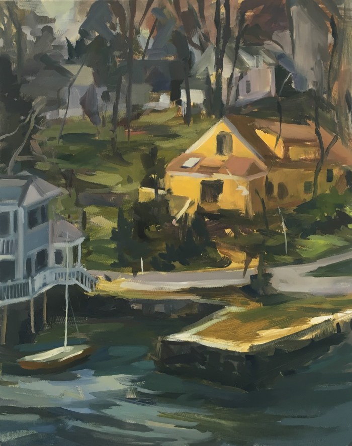 VANESSA VICHALAK Early Spring oil on canvas_20 x 16_ Jane Deering Gallery solo show October 2018