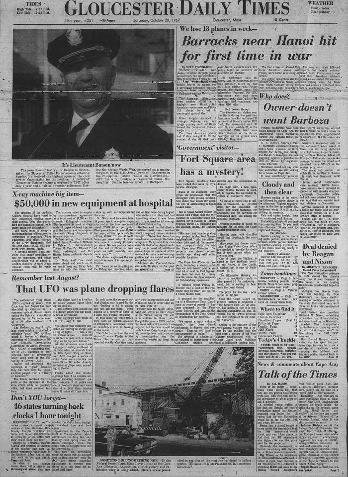 Full front page GDT Oct 28 1967