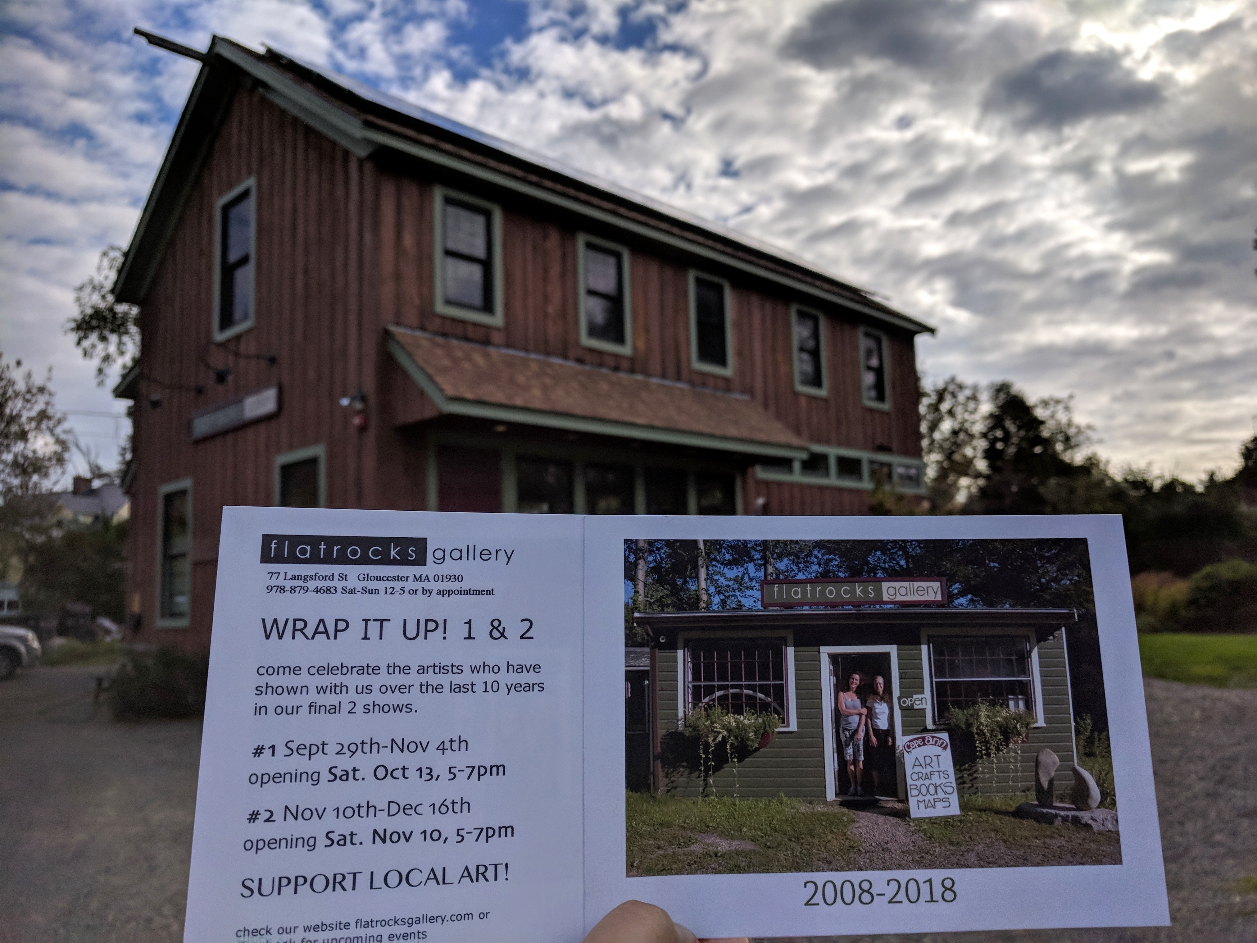 x FLATROCKS GALLERY last two art shows_celebrating ten years_Gloucester Mass_20181020_© c ryan