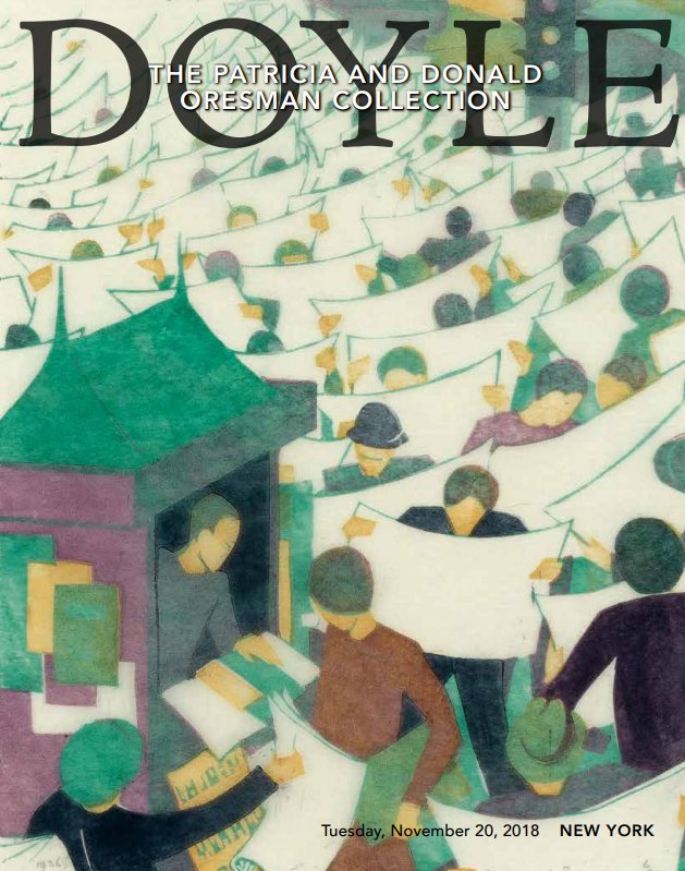 Patricia and Donald Oresman sale at Doyles Tuesday November 20 2018 _