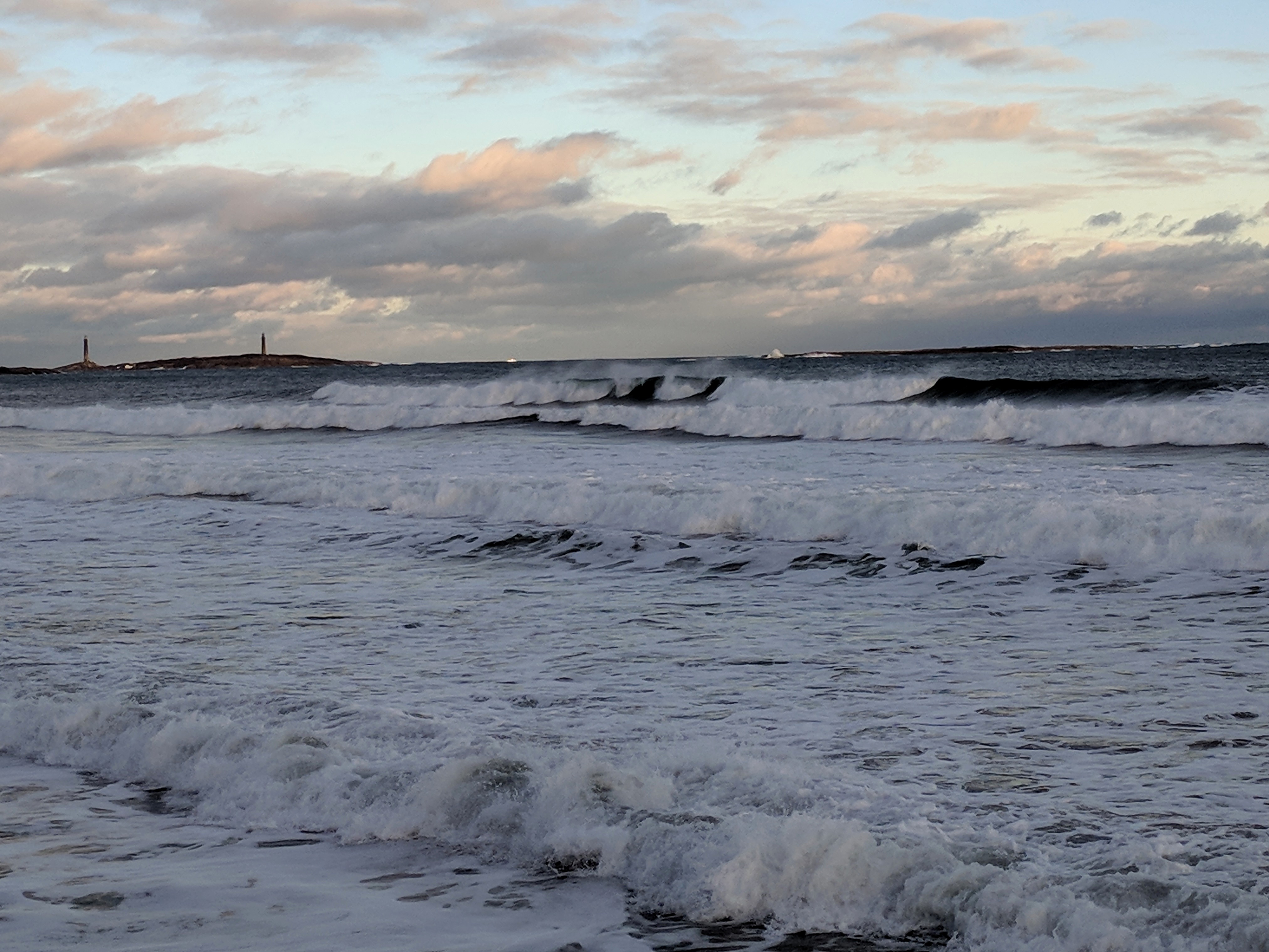 sunset November surf_Twin Lights Rockport MA from Long Beach Gloucester MA_20181127_©c ryan