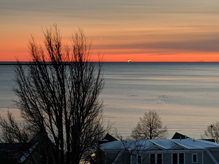 courtesy photo shared Jan 22 Gloucester mass harbor sunset.jpg