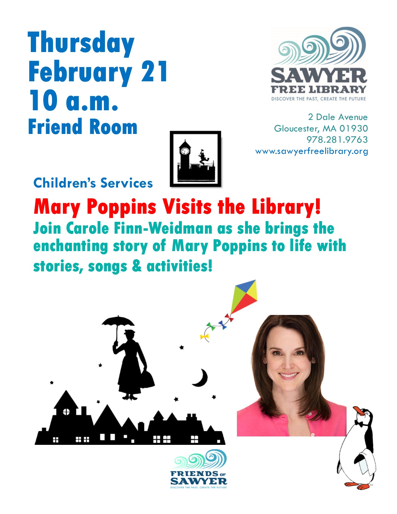 mary poppins courtesy sawyer free childrens programs