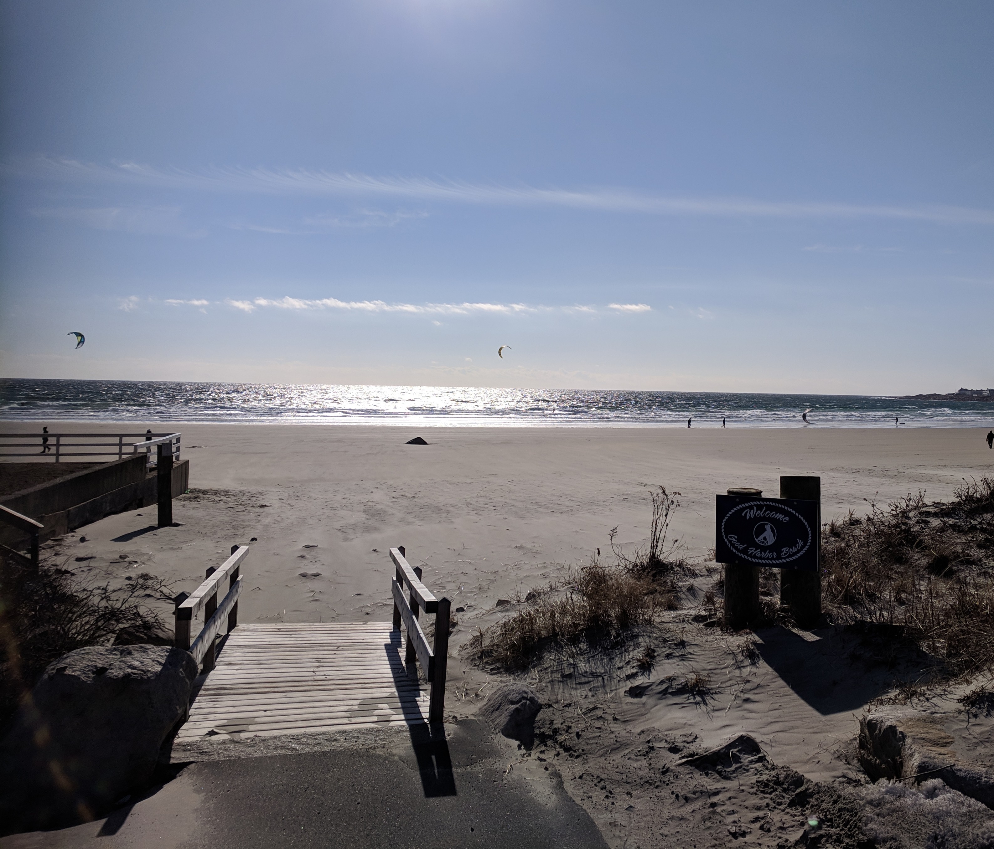 windy winter day brings kitesurfers_sail smiles pass and tricks_20190127_gloucester mass © catherine ryan