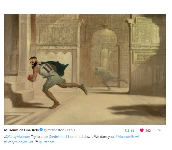 MuseumBowl 2019 MFA Boston vs J Paul Getty Museum