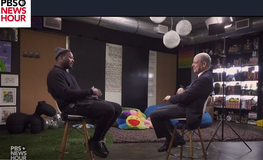 PBS Newshour Paul Solman interviews Martellus Bennett Making Sense After the Game aired Jan 2019