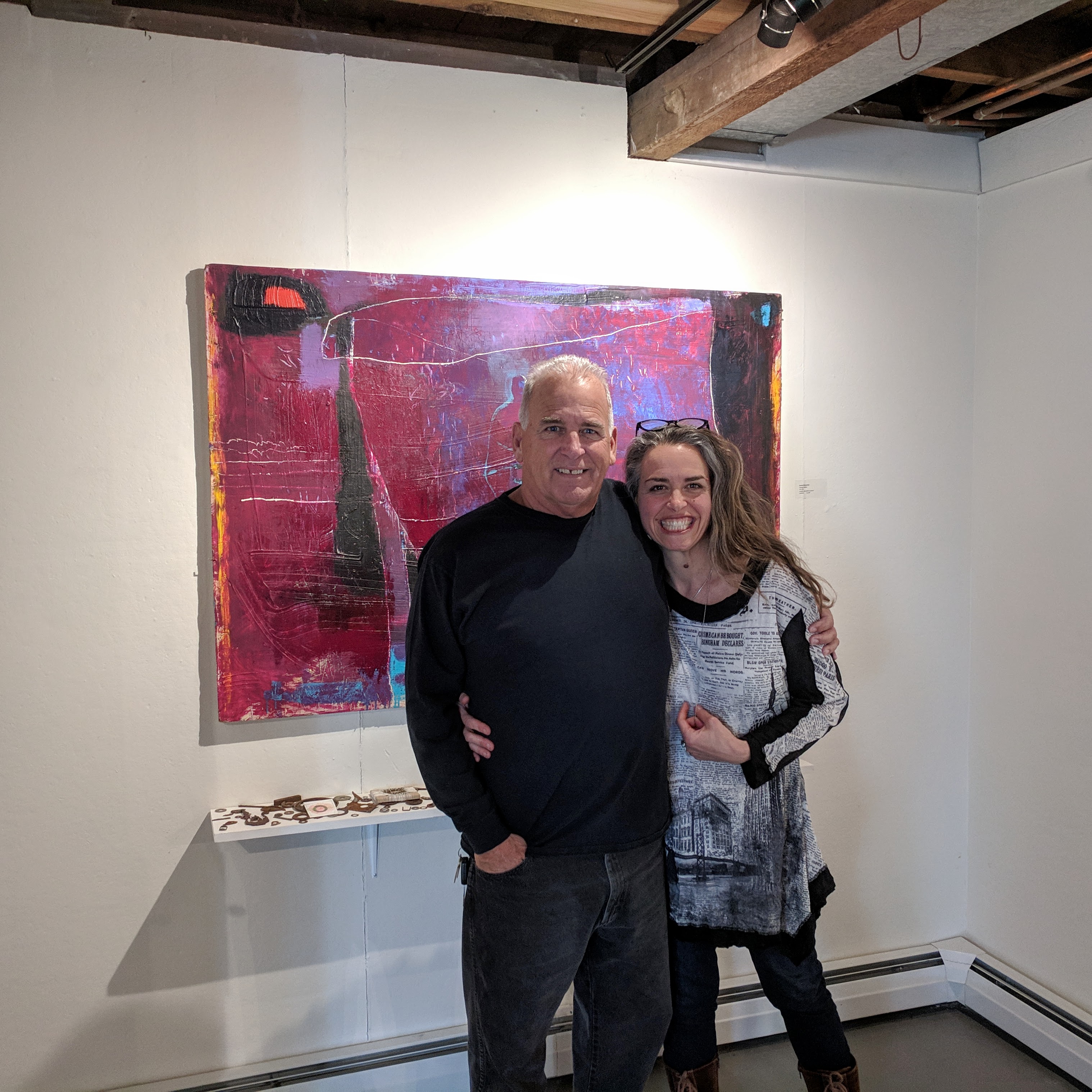 artist Loren Doucette_Rocky Neck Cultural Center group show_20190324_© catherien ryan (2).jpg