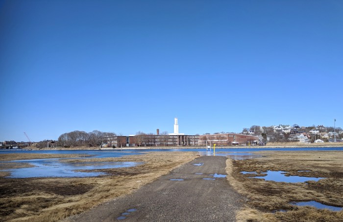 view across to GHS Gloucester Ma_20190325_© catherine ryan