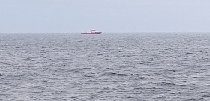 view of Fugro Ship off Gloucester MA coast_20190510