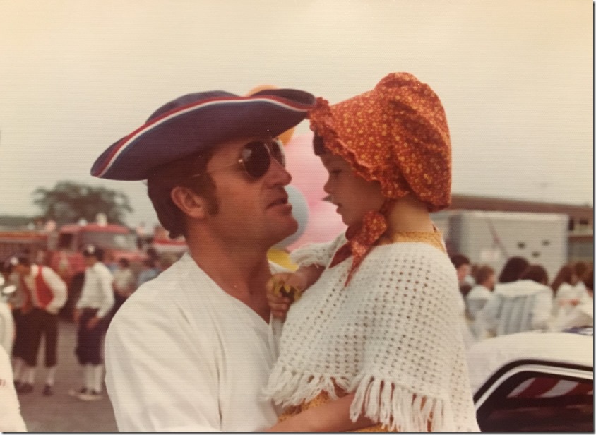 A Lady - A Flag - A Nation