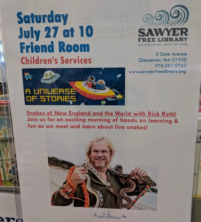 SFL flyer for Curious Creatures summer 2019