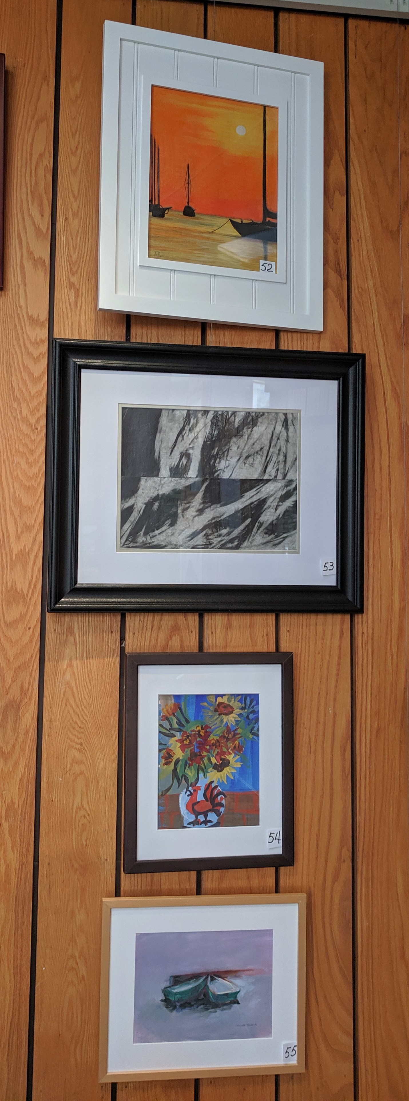 52 to 55_Friends of SFL annual art auction preview_local artists donate art to sale to help library_20190909_installation view © c ryan (25)