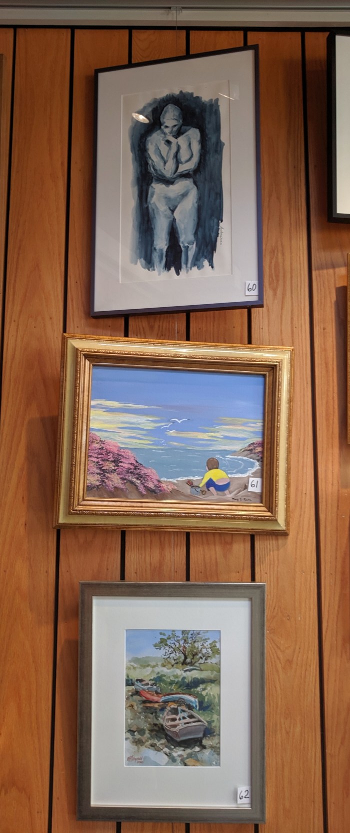 60 to 62_Friends of SFL annual art auction preview_local artists donate art to sale to help library_20190909_installation view © c ryan