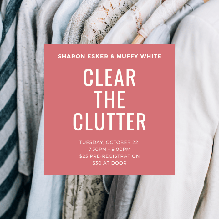 Copy of Copy of Clear the Clutter