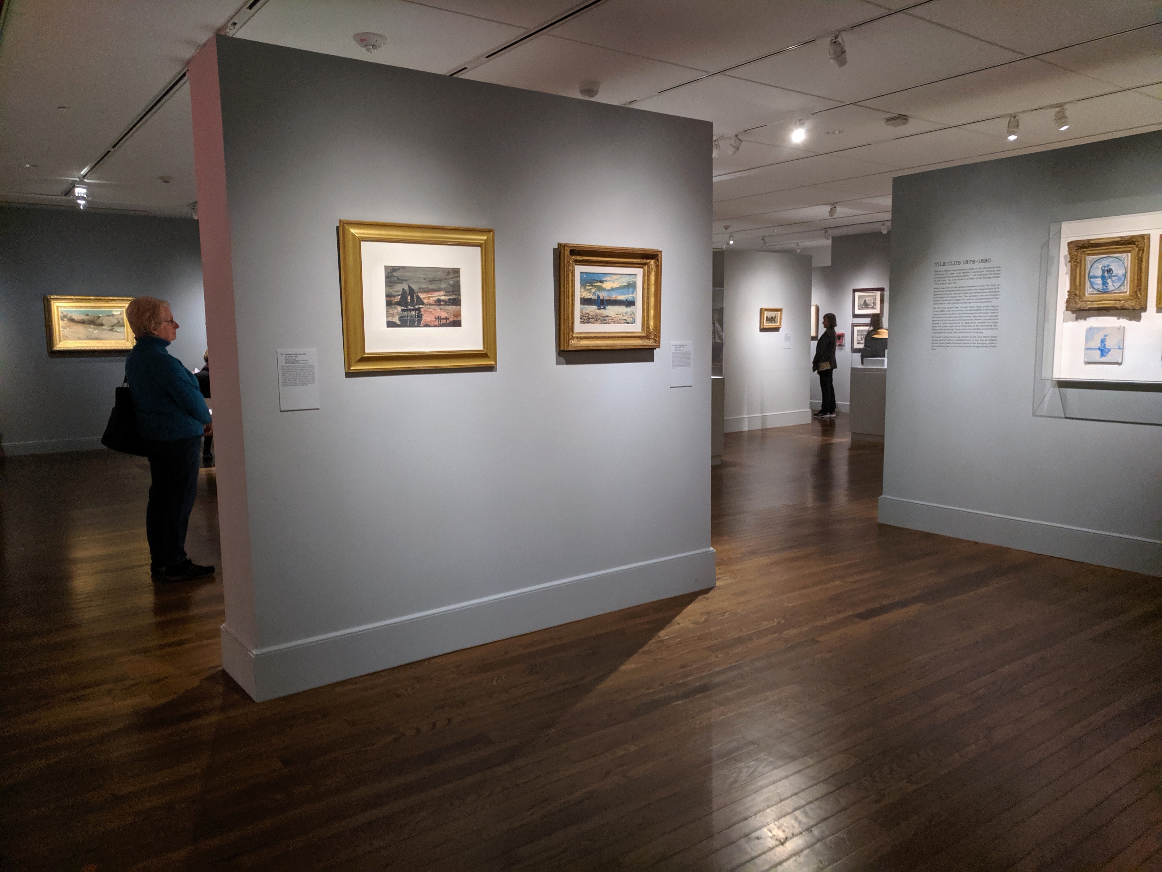 installation view_HOMER AT THE BEACH_Cape Ann Museum Gloucester Mass. special exhibition_2019_© c ryan