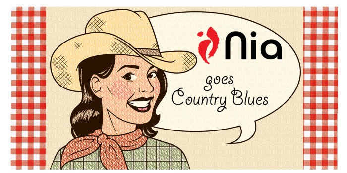 nia blues country swing title graphic