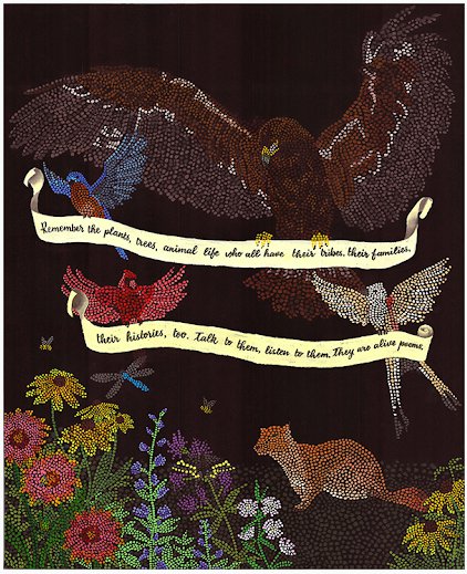 KAI HUIE honorable mention 2020 National Poetry Month Poster Contest for Students