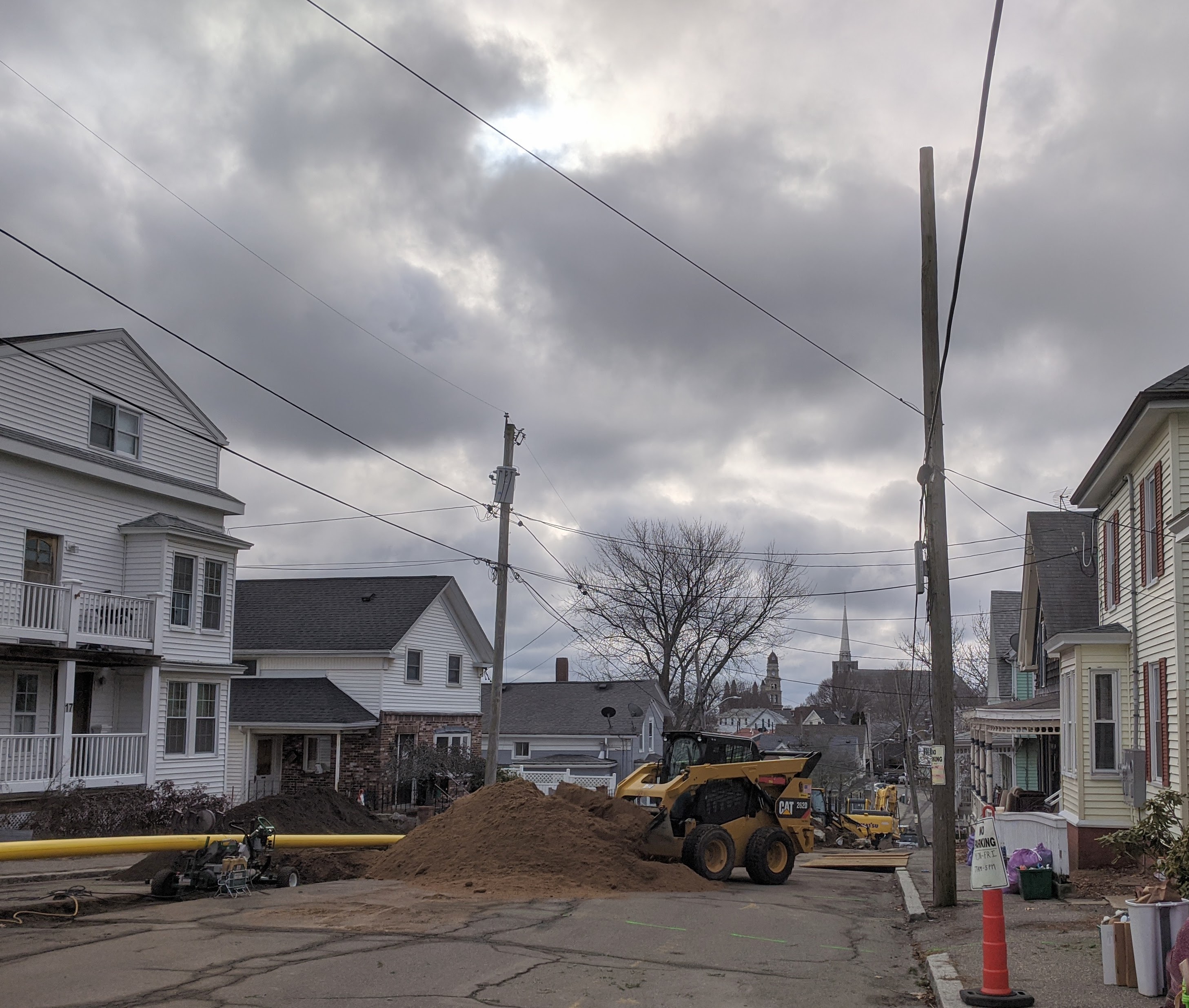 view down Millet St. Gloucester MA__thanks to Mayor, DPW getting $ past finish line _3 million all grant funded_ MassWorks_ infrastructure improvements_photo ยฉ c ryan 2020 Jan 14.jpg