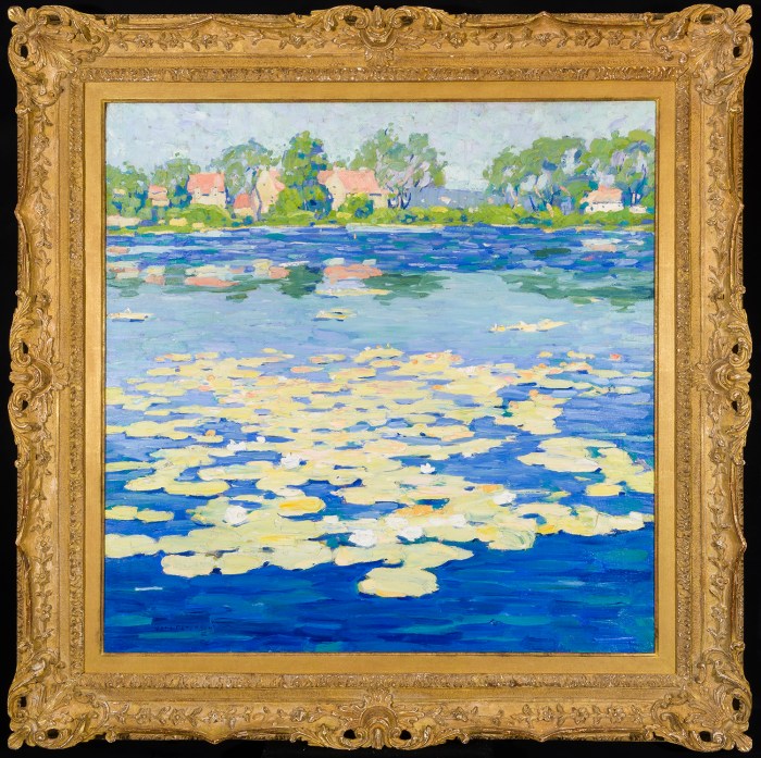 Jane Peterson Niles Pond COURTESY PHOTO HIRSCHL & ADLER GALLERY