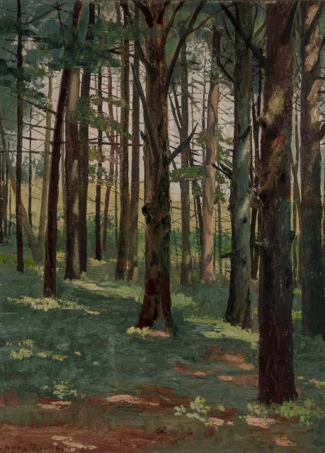 Kyra Markham American Edge of a Wood, 1934 est 800-1200 march 4 2020 Doyle At Home sale