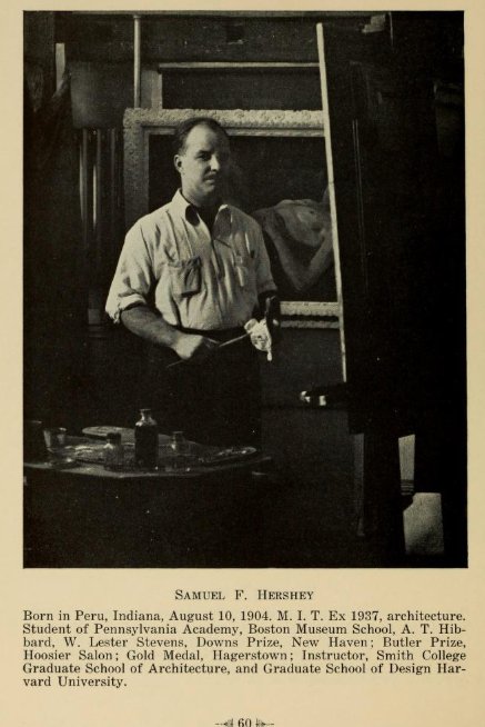 Samuel F. Hershey Rockport Art Assoc catalogue members from 1940