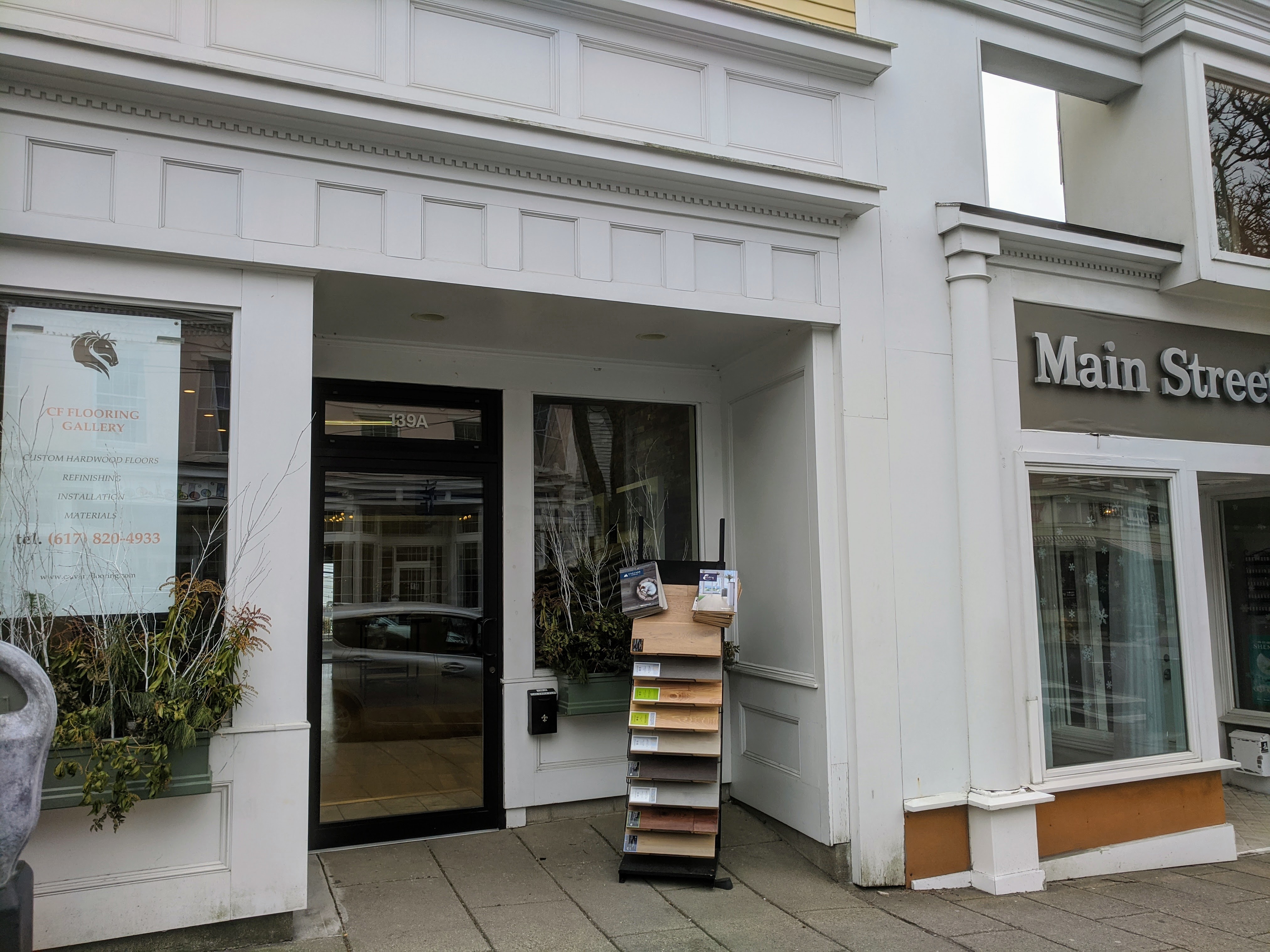 CF Flooring Gallery 139A Main Street Gloucester MA storefront ©c ryan