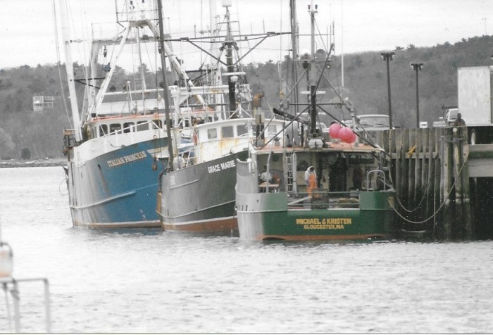 Boats in water 2000 Gloucester