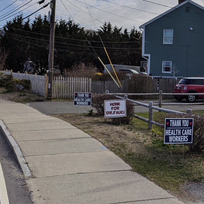 detail signs of times_20200404_Gloucester Mass ©c ryan