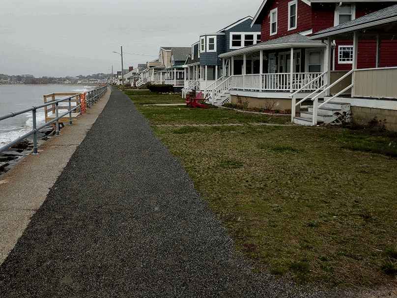 snowing Long Beach Rockport Mass end of beach_16 April 2020 ©c ryan