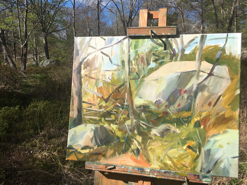 VMichalak . Dogtown  2019 . Oil on canvas 16x20  inches.png