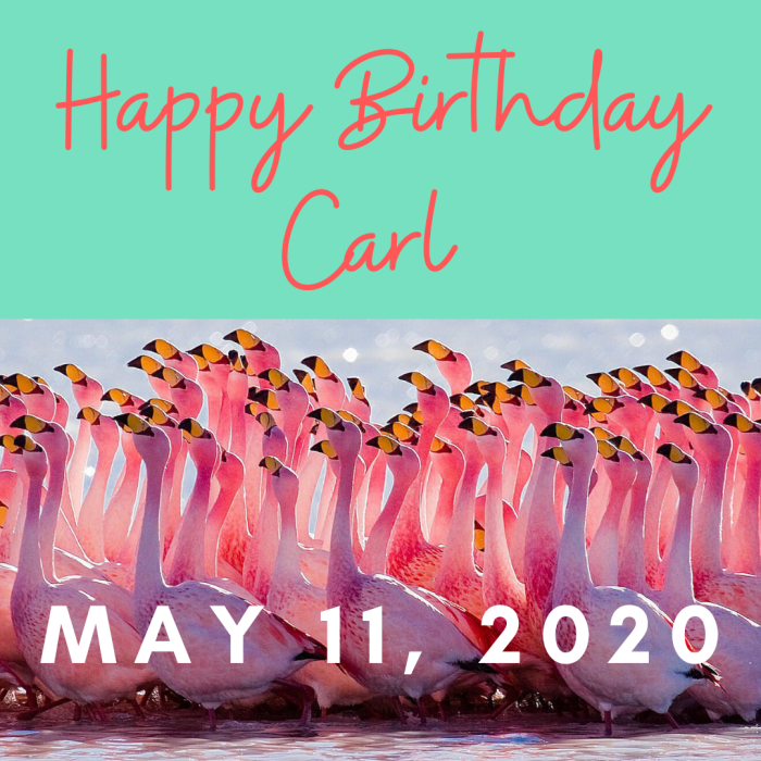 Happy Birthday Carl