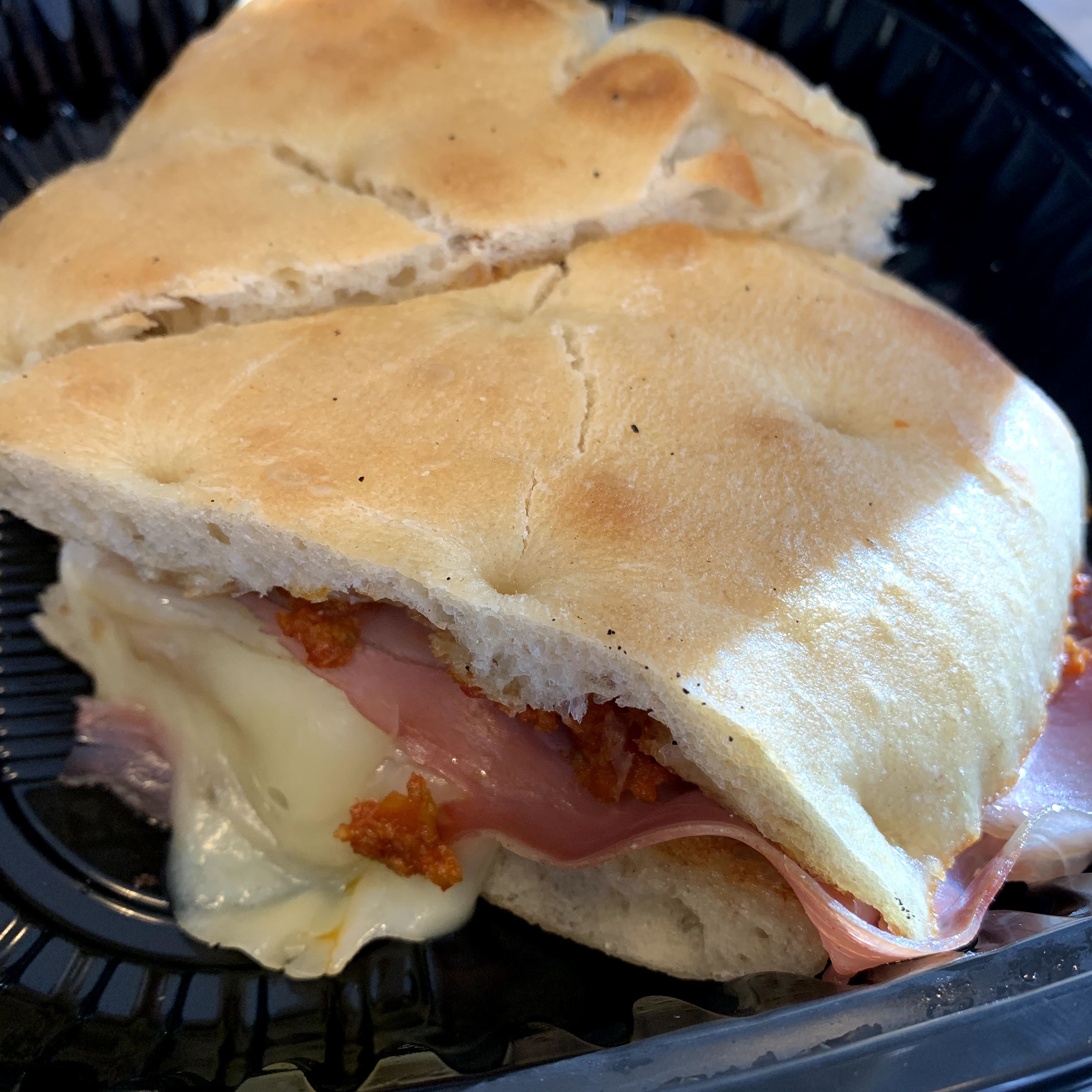 Free Range Chicken on Focaccia