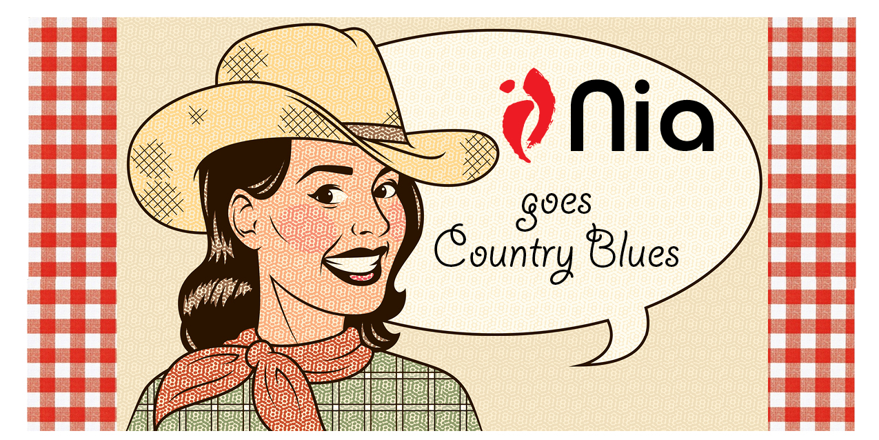 nia blues country swing title graphic