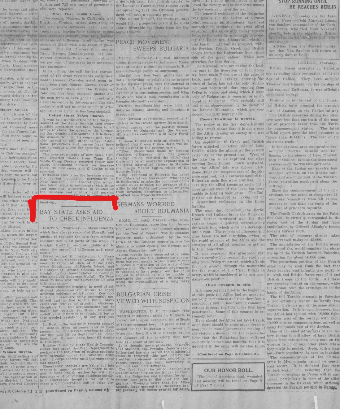 NY Times p.6 - Mass. Gov. asks for aid