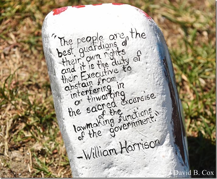 2020 6 1 Blvd painted Rocks & Protest At Rotary 038