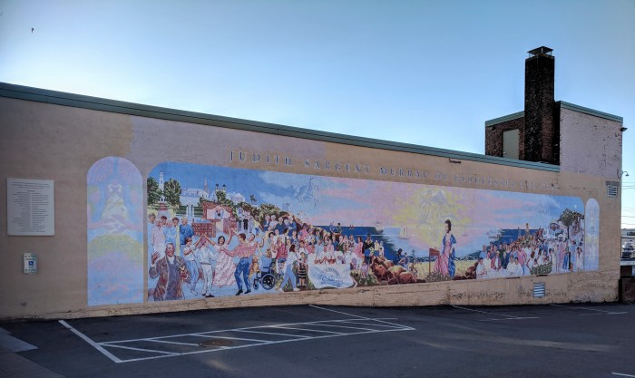 BE SARGENT_Judith Sargent Murray mural Gloucester Mass _20180422_©c ryan