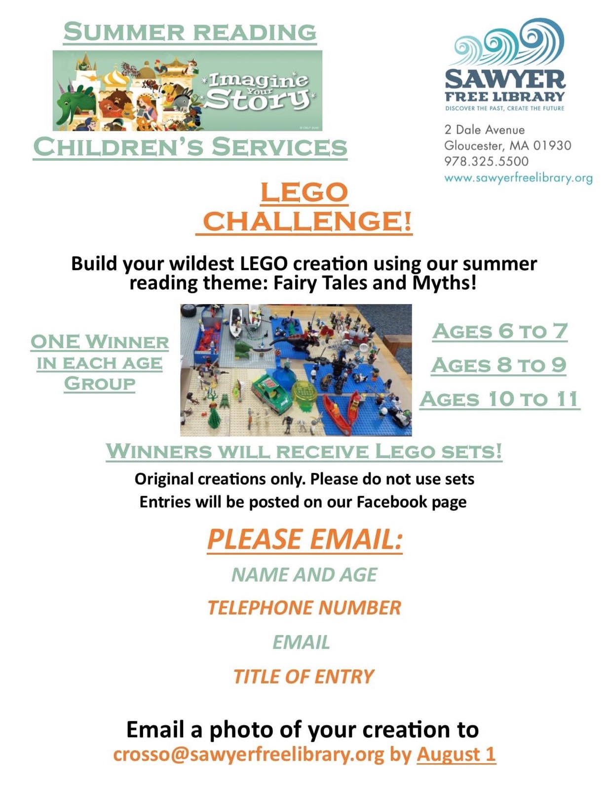 Sawyer Free Childrens Services program Lego (1)