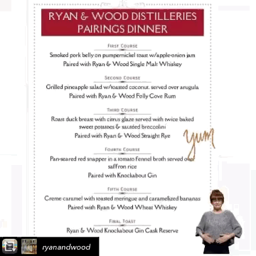 Ryan and Wood Pairing Dinner At Portside Waterfront Kitchen – Good ...