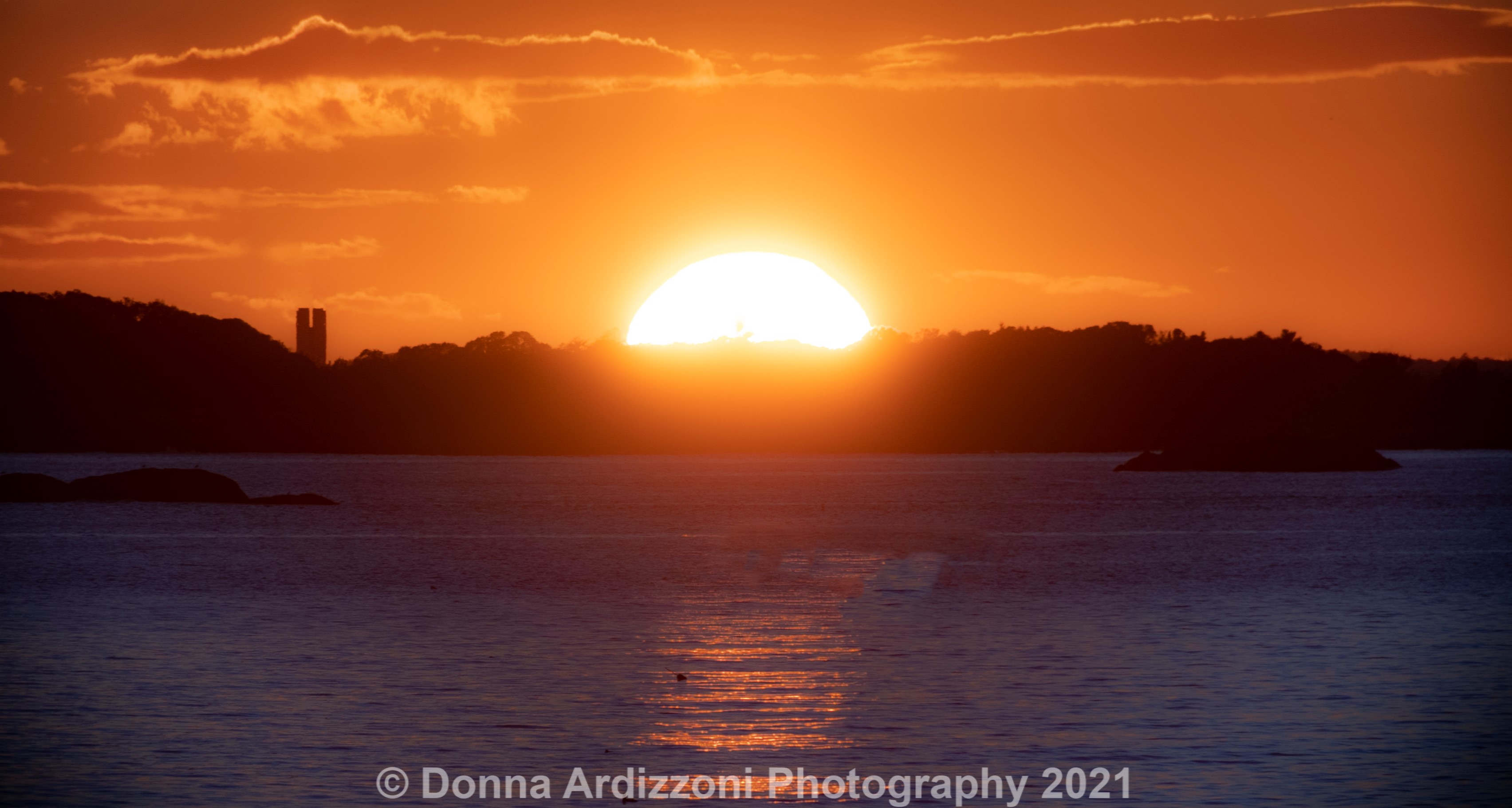 Early November sunset Good Morning Gloucester