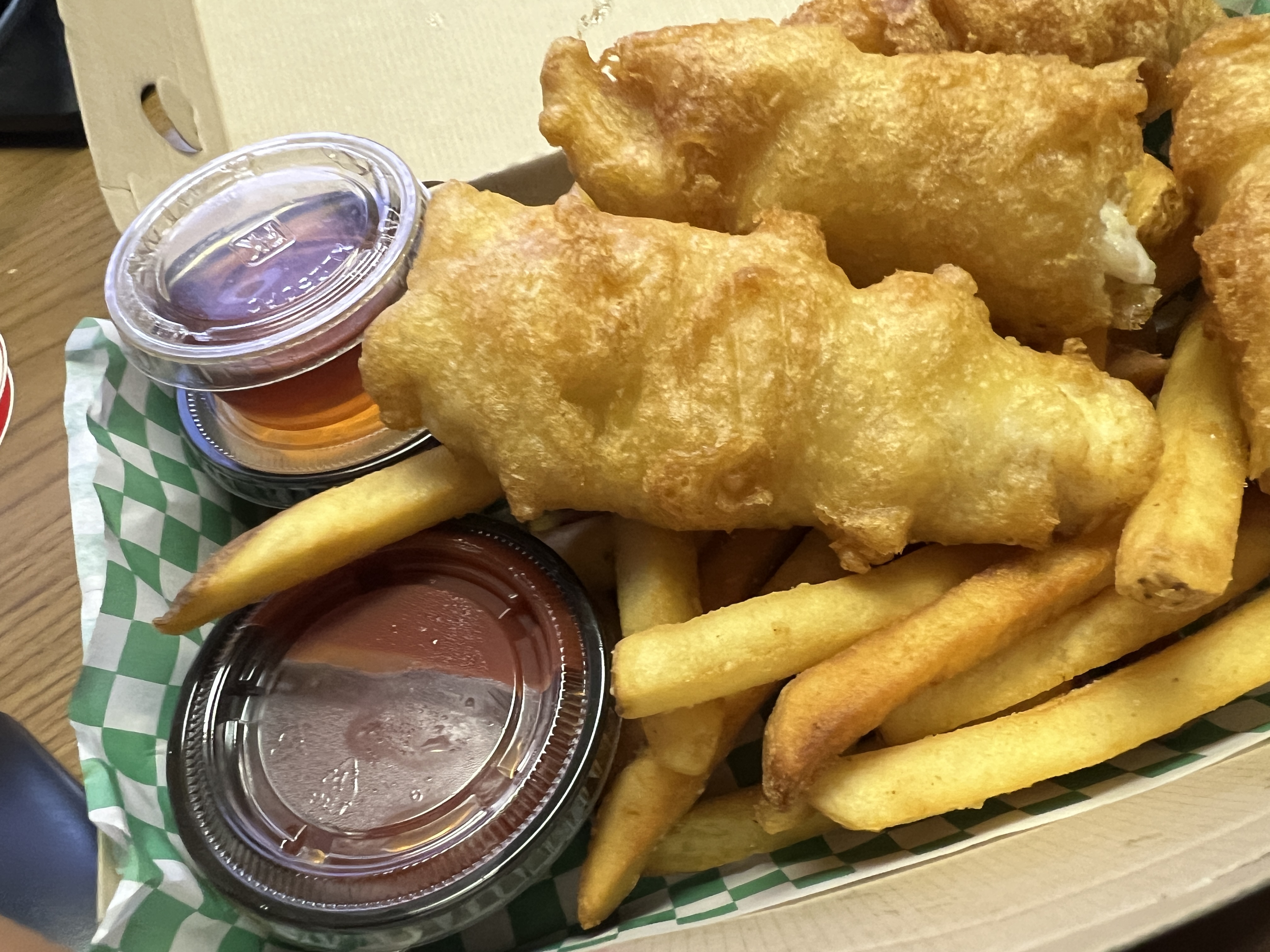 Turner Seafood Fish and Chips Served Daily At Noon At Their Smith