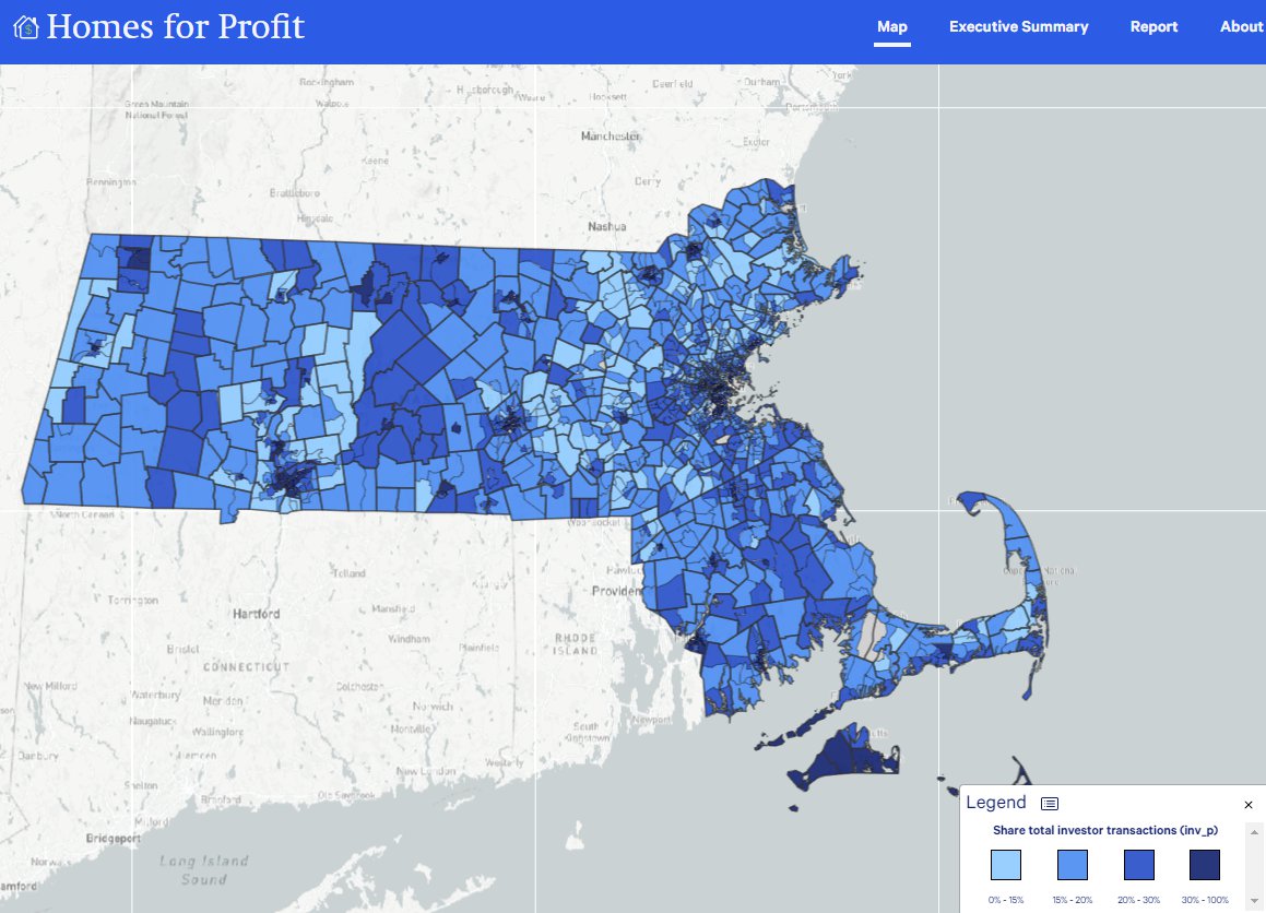 Mapc Bill Homes for Profit: Speculation and Investment | research Map from ...