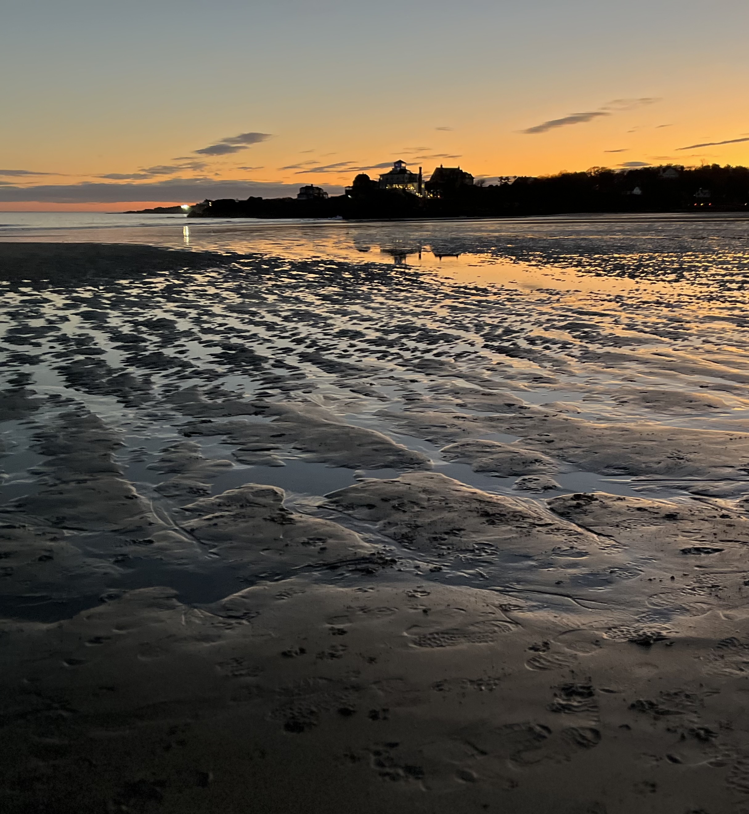 Low tide sunset Good Morning Gloucester