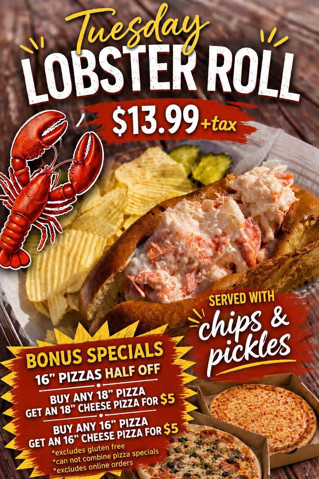 Surfside Subs TUESDAY LOBSTER ROLL SPECIAL! 🦞 – Good Morning