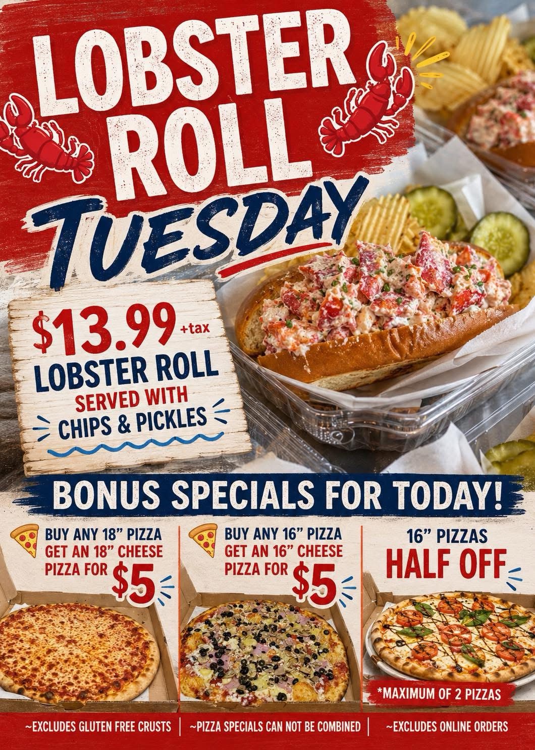 SURFSIDE SUBS LOBSTER ROLL TUESDAY IS HERE! ☀️ – Good Morning